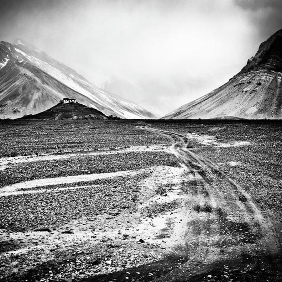 Buddhist Photograph - The Road To The Monastry by Aleck Cartwright