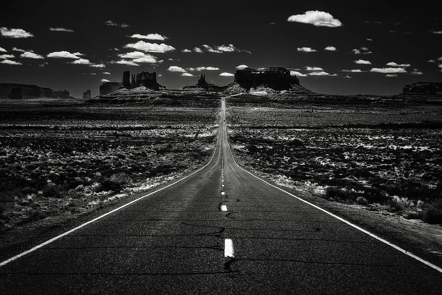 The road to the West Photograph by Eduard Moldoveanu