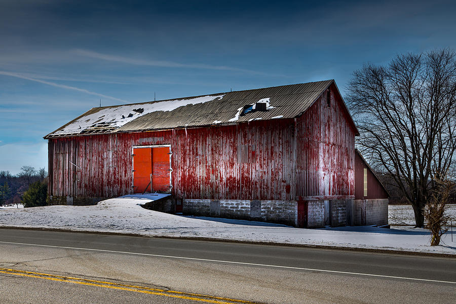 The Roadside Barn Photograph by Brent Buchner