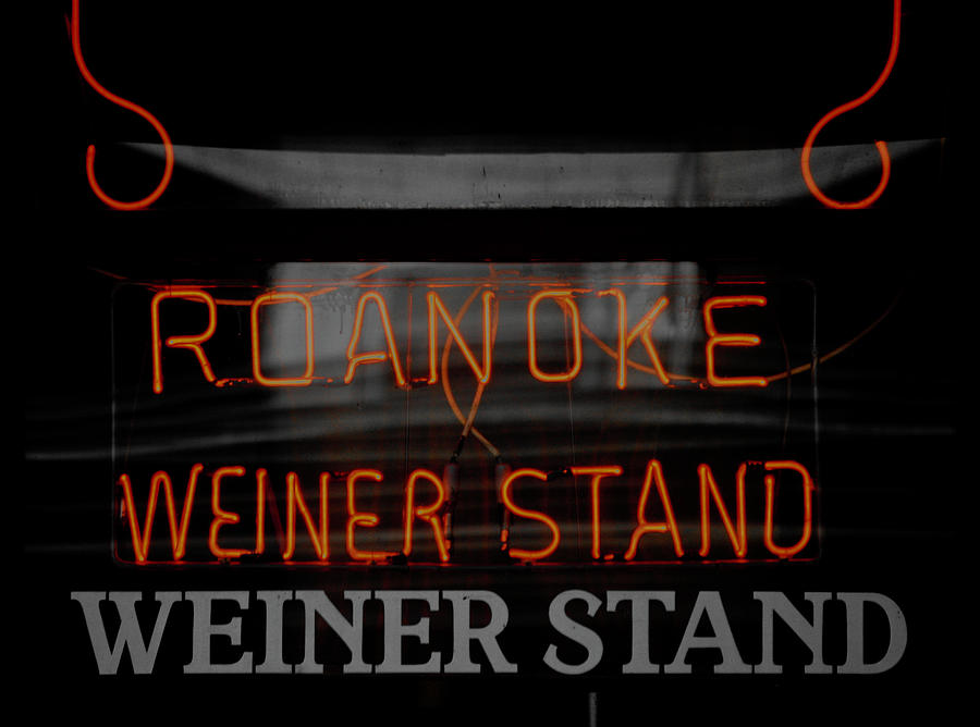 Dog Photograph - The Roanoke Weiner Stand 3 by Teresa Mucha