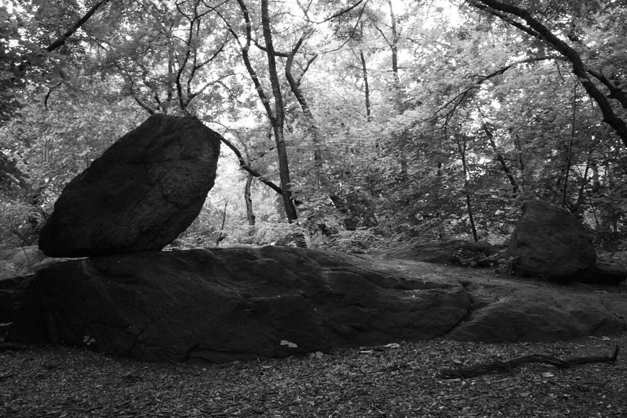 The Rock in The Ramble Photograph by Christopher J Kirby