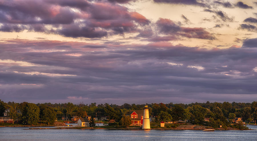 The Rock Island Lighthouse Photograph by Mark Papke