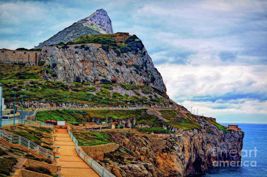 The Rock of Gibraltar Photograph by Sue Melvin