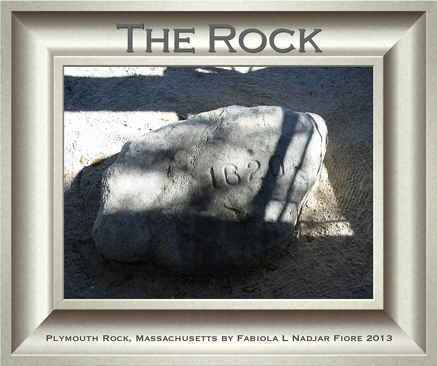 The Rock, Plymouth Rock Photograph by Fabiola L Nadjar Fiore