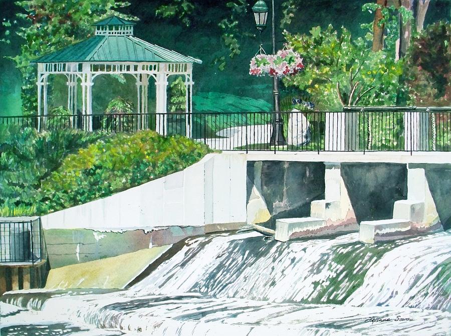 The Rockford Dam Painting