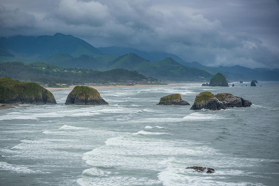 The Rocks of Cannon Beach Photograph by Anthony Doudt