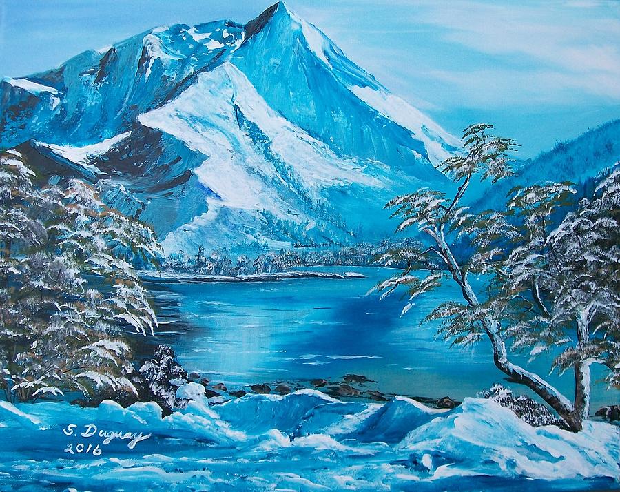 The Rocky Mountains  Painting by Sharon Duguay