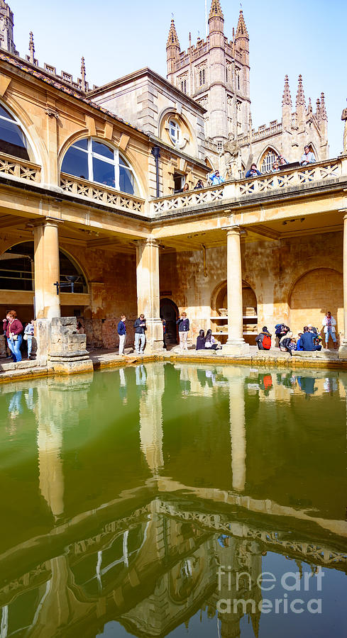 The Roman Baths Photograph by Colin Rayner