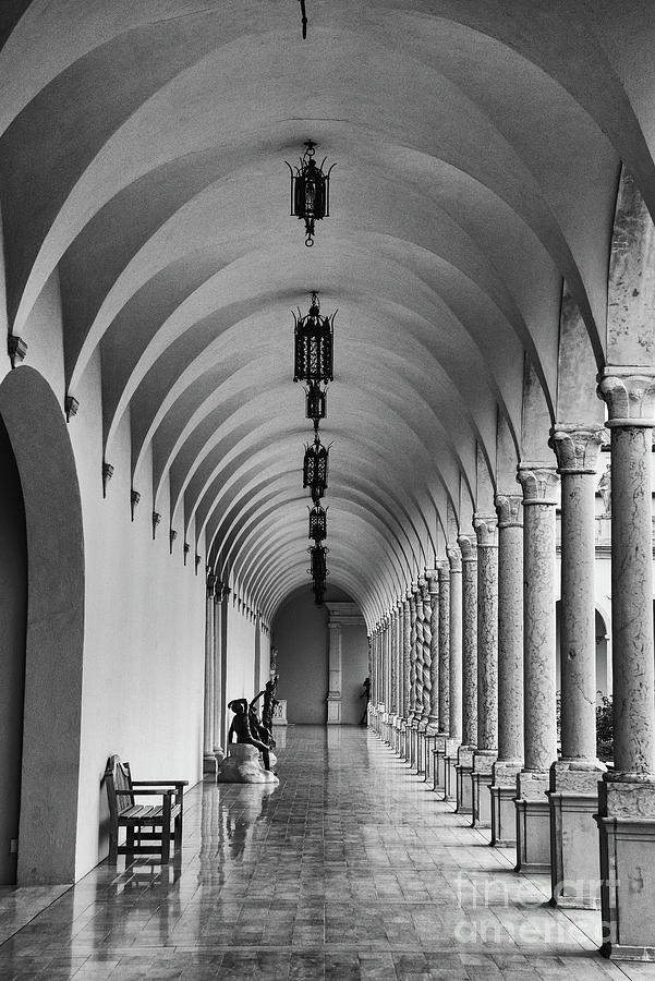 The Roman hallway Photograph by Paul Quinn