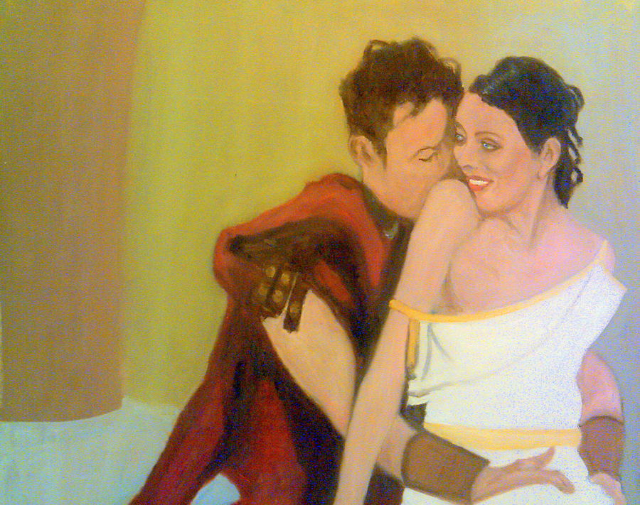 The Roman Lovers Painting by Peter Gartner