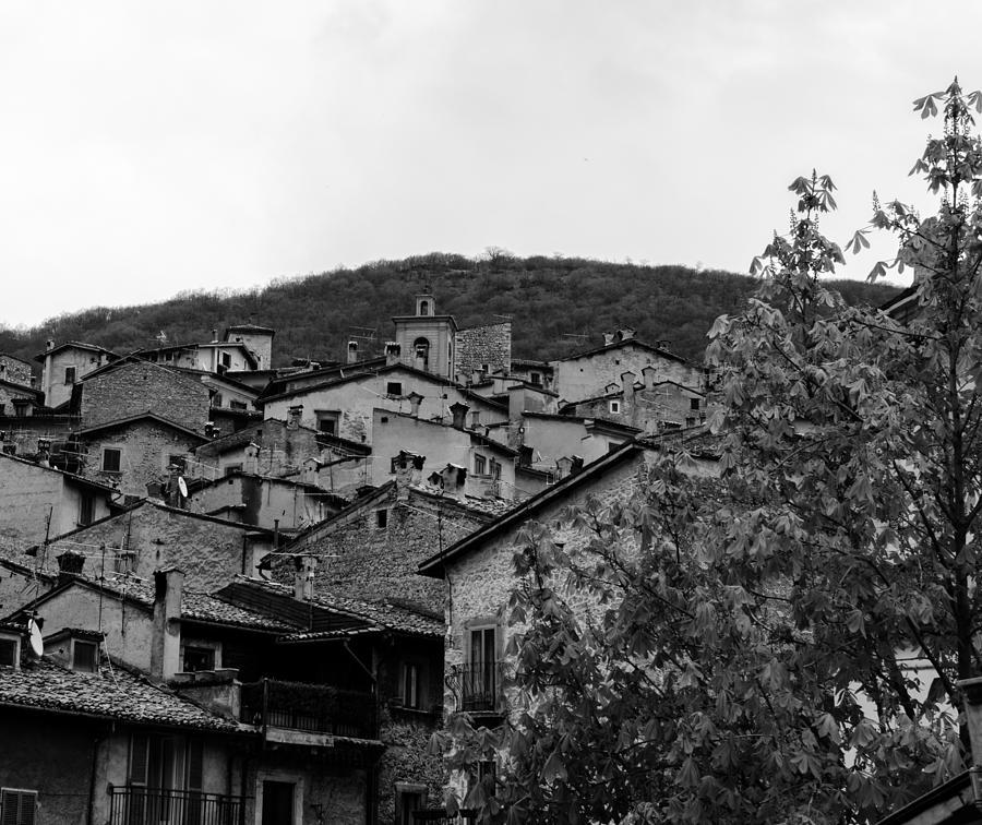 The roofs of Scanno - Italy  Photograph by AM FineArtPrints