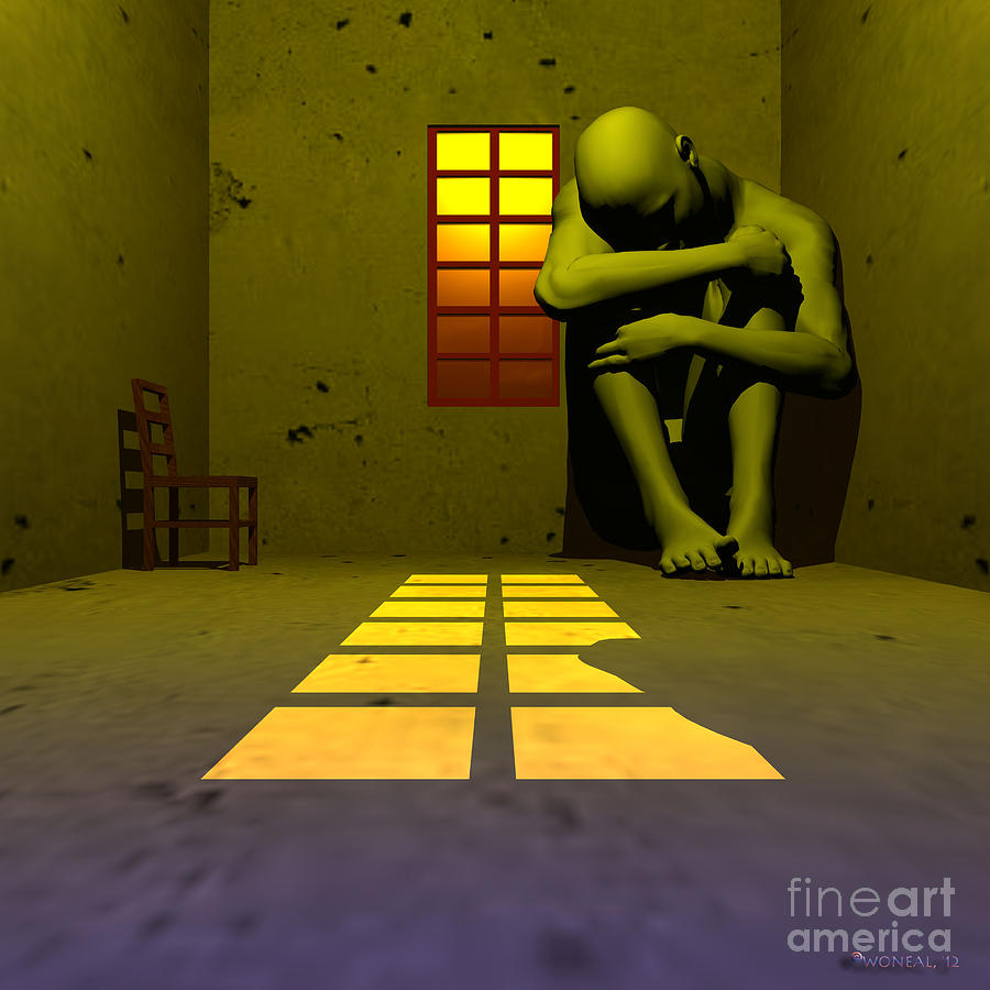 Nude Digital Art - The Room by Walter Neal
