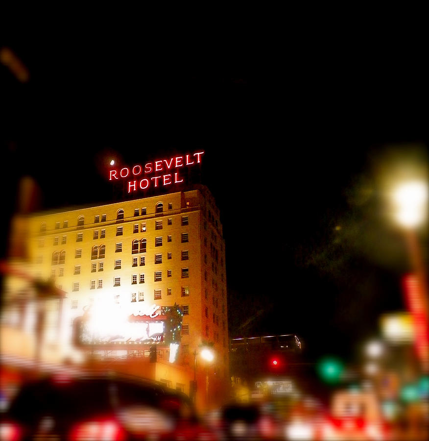 The Roosevelt Hotel By David Pucciarelli  Photograph by Iconic Images Art Gallery David Pucciarelli