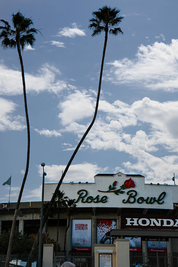 The Rose Bowl Photograph by Robert Hebert