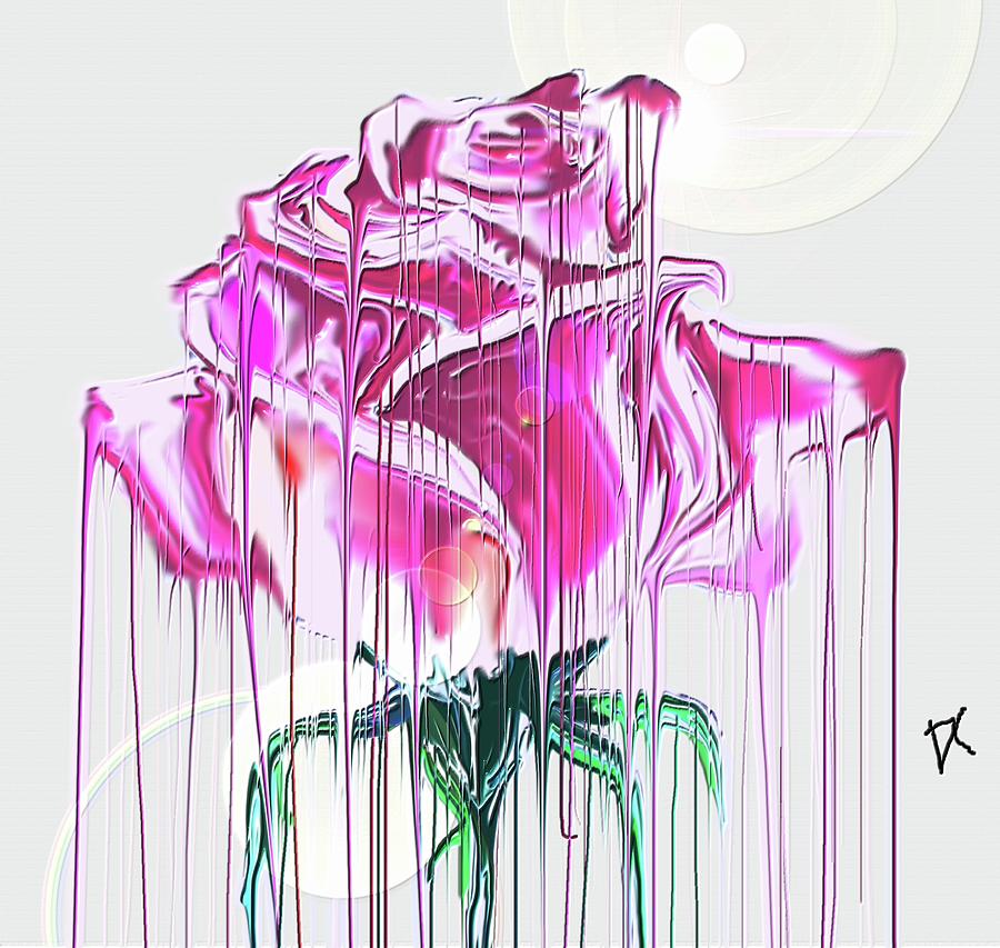 Rose Digital Art - The Rose by Darren Cannell