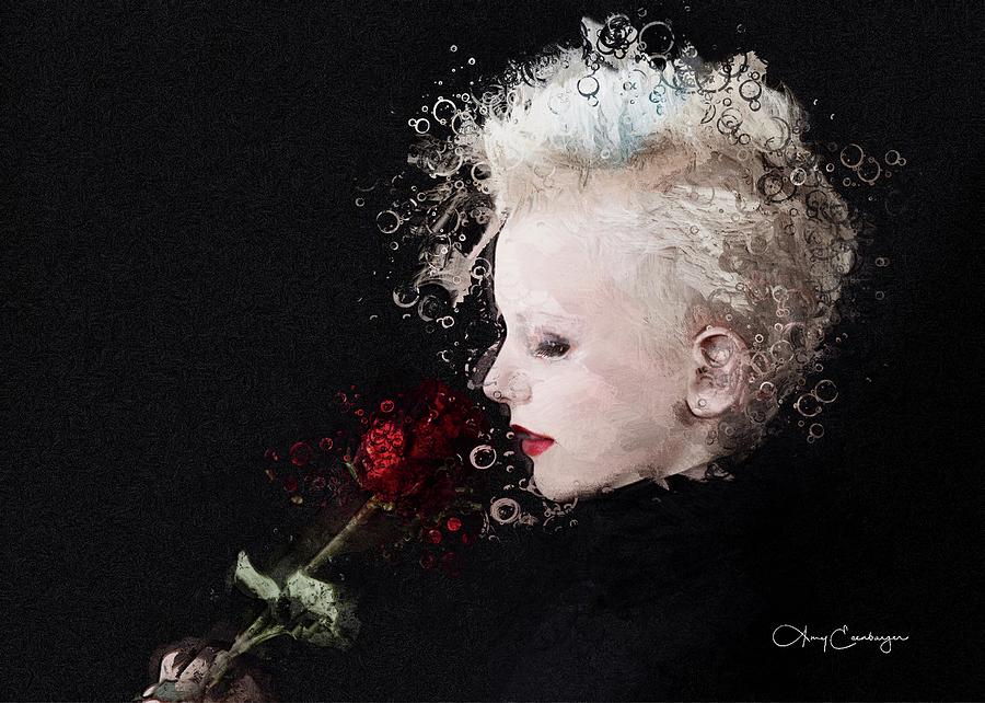 The Rose Digital Art by Looking Glass Images