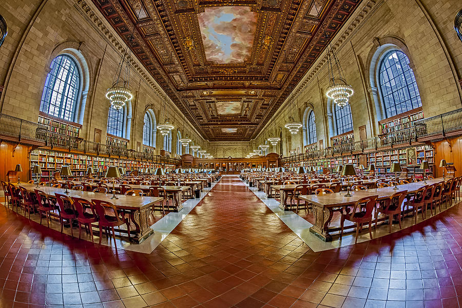 The Rose Main Reading Room NYPL Photograph by Susan Candelario