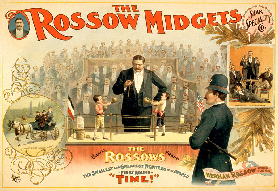 The Rossow Midgets Mixed Media by Charlie Ross