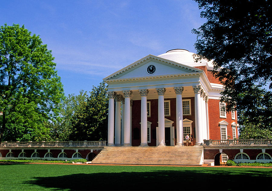 The Rotunda, University of Virginia Photograph by Buddy Mays