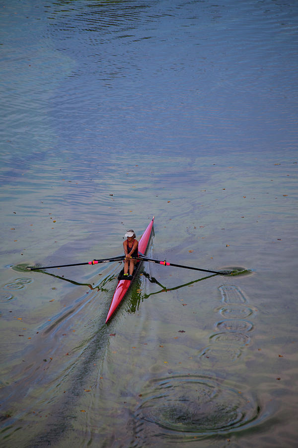The Rower Photograph by Karol Livote