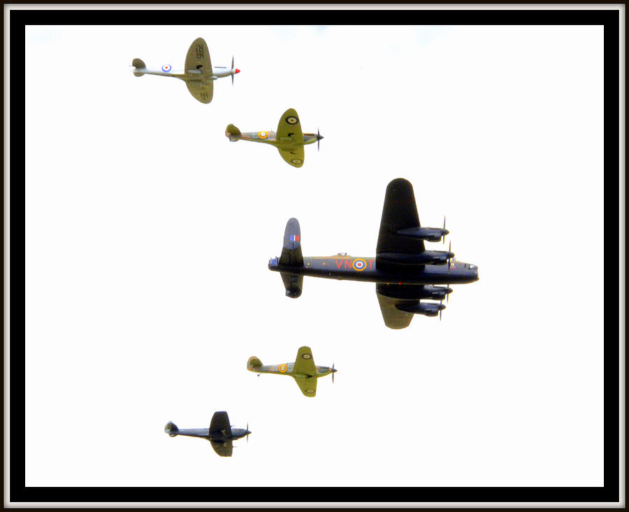 The Royal Air Force Battle of Britain Memorial Flight Photograph by Gordon James