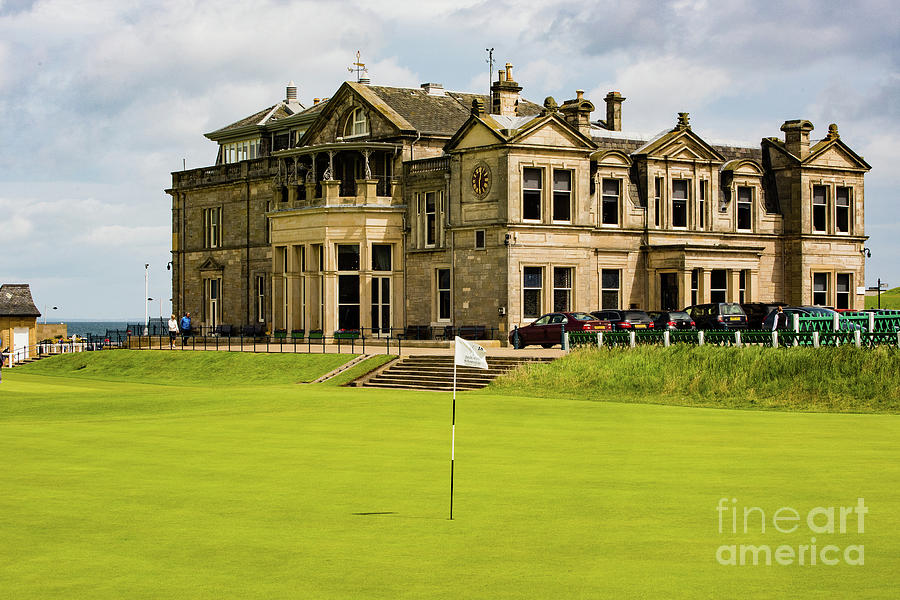 The Royal and Ancient Golf Club of St Andrews Photograph by Mary Jane Armstrong
