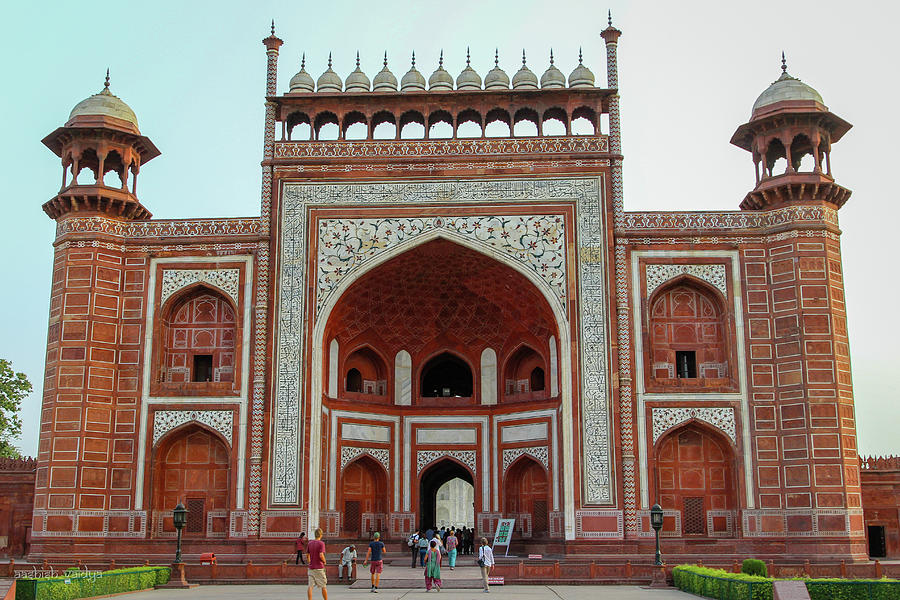 The Royal Gate Entrance to Taj, Agra Photograph by Aashish Vaidya | Pixels