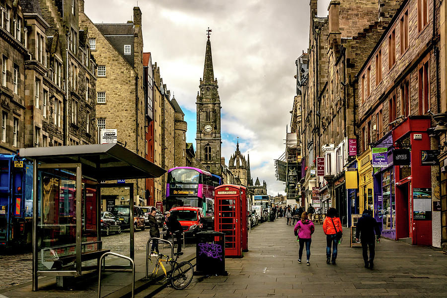 The Royal Mile Photograph by Andrew Matwijec