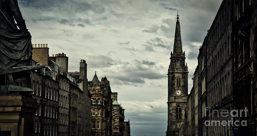 The Royal Mile, Edinburgh Photograph by Bruce Block