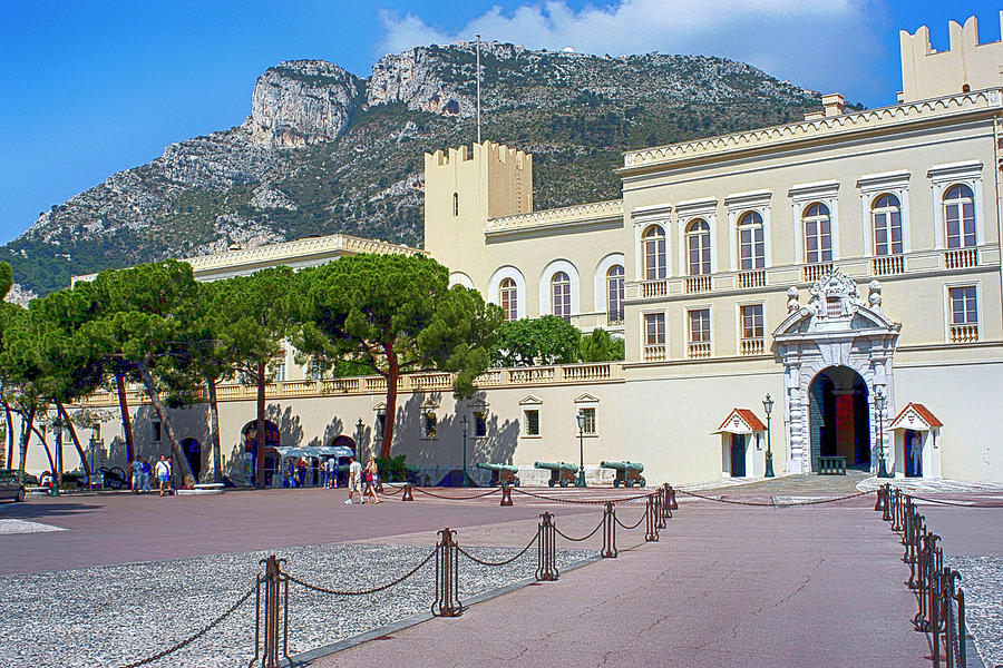The Royal Palace, Monaco Photograph by Chris Smith