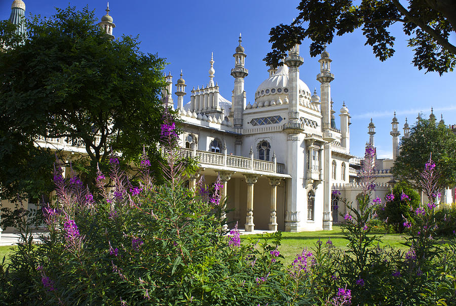 John Nash Photograph - The Royal Pavillion Brighton by Venetia Featherstone-Witty