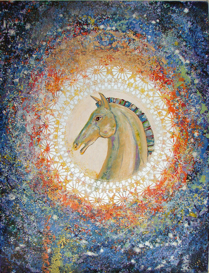 The Royal Steed Painting by Sarah Wharton White - Fine Art America