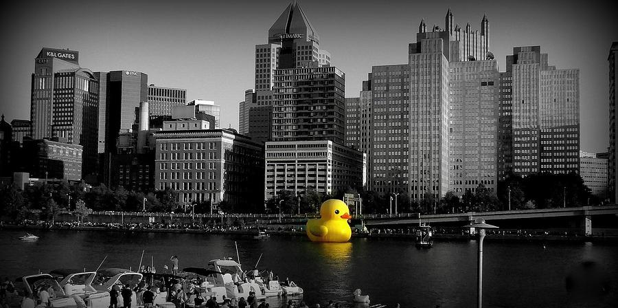 The Rubber Duck, Pittsburgh PA Photograph by Len-Stanley Yesh