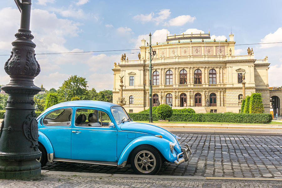 The Rudolfinium in Prague Photograph by Jim Hughes