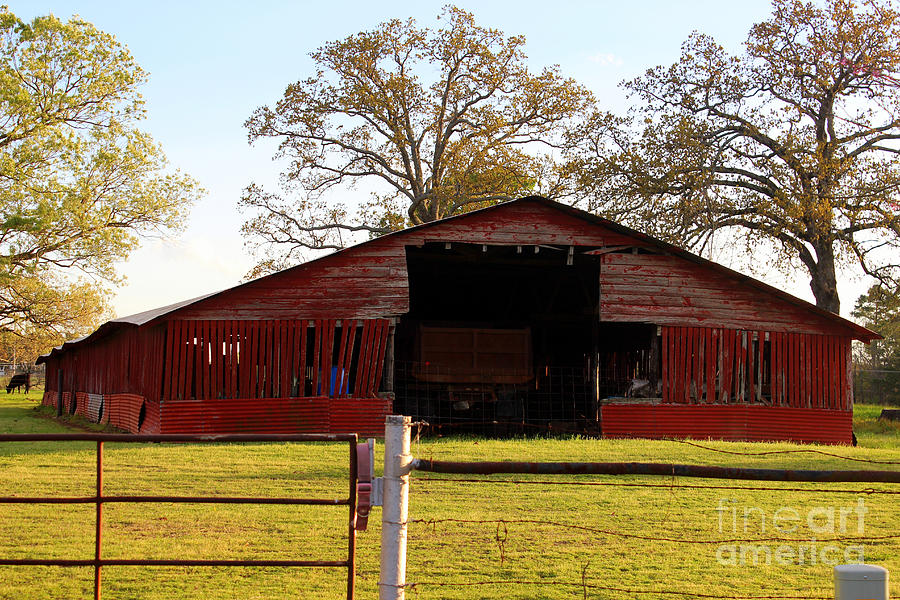 The Rustic Barn Photograph by Kathy White