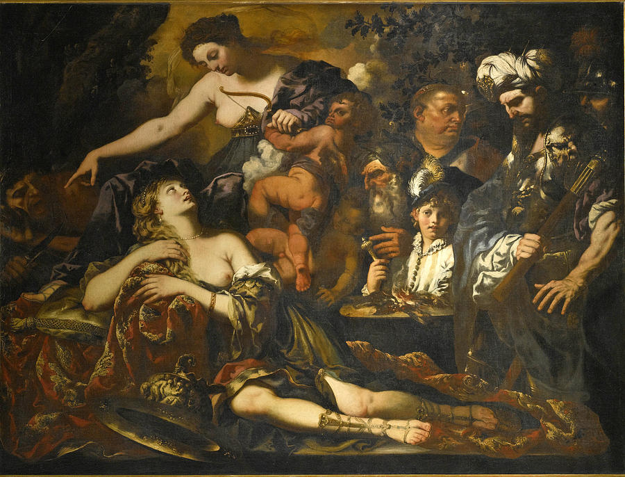 The Sacrifice of Iphigenia Painting by Pietro Paolo Raggi