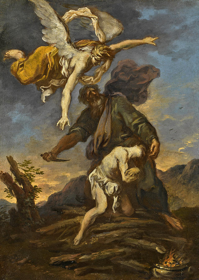 The Sacrifice of Isaac Painting by Alessandro Magnasco