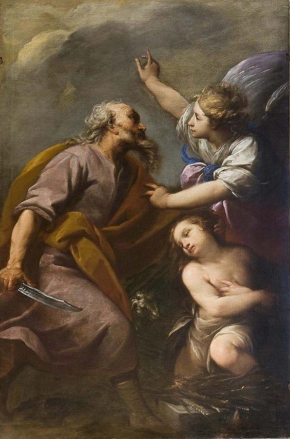 The Sacrifice Of Isaac Painting By Celestial Images Fine Art America