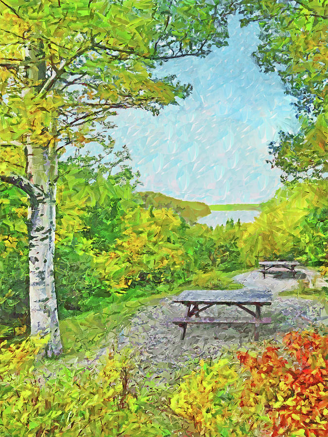The Saguenay Fjord National Park in Quebec 3 Digital Art by Digital Photographic Arts