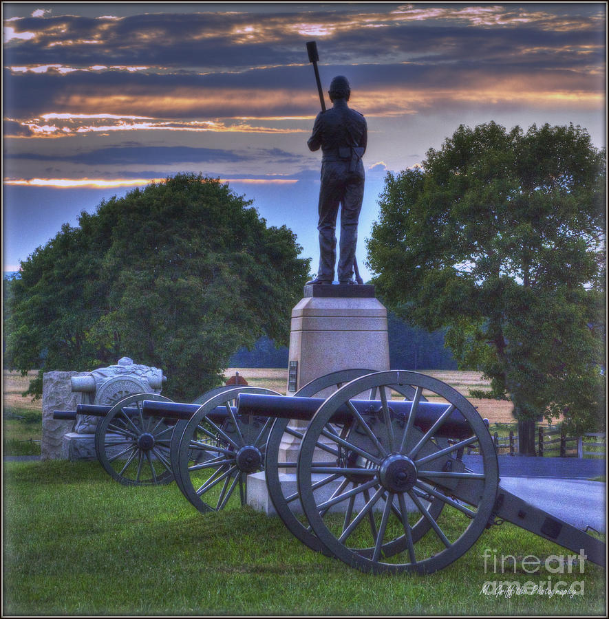 Gettysburg National Park Photograph - The Salient by Michael Griffiths