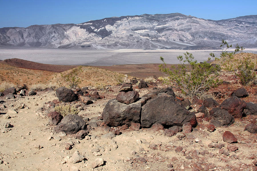Death Valley National Park Photograph - The Salt Flats of Death Valley by Alexandra Till