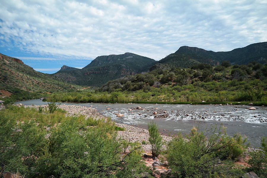 The Salt River Photograph by Jeff Swan