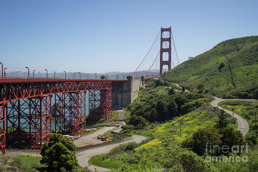 The San Francisco Golden Gate Bridge DSC6139 Photograph by Wingsdomain Art and Photography