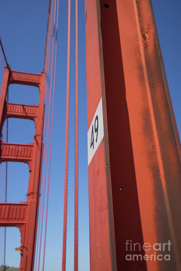 The San Francisco Golden Gate Bridge DSC6184 Photograph by Wingsdomain Art and Photography