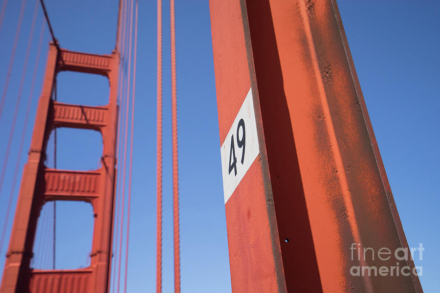The San Francisco Golden Gate Bridge DSC6185 Photograph by Wingsdomain Art and Photography