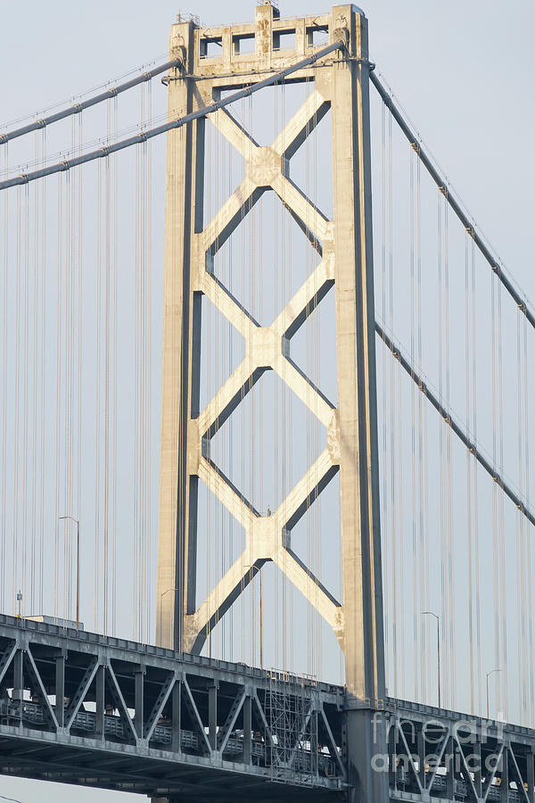 The San Francisco Oakland Bay Bridge DSC5847 Photograph by Wingsdomain Art and Photography