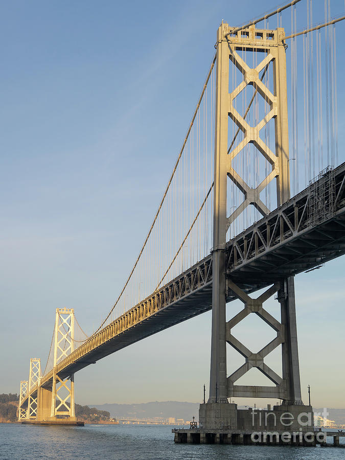 The San Francisco Oakland Bay Bridge DSC5857 Photograph by Wingsdomain Art and Photography