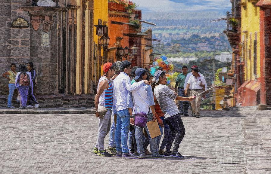 The San Miguel Selfie Photograph by John  Kolenberg