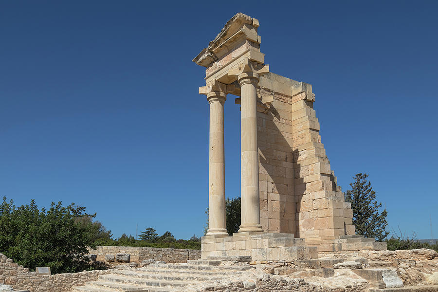 Kourion Photograph - The Sanctuary of Apollo Hylates - Cyprus by Joana Kruse