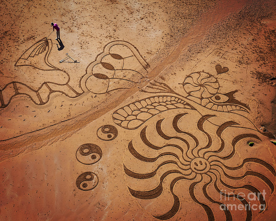 The Sand Man Photograph by Edmund Nagele FRPS